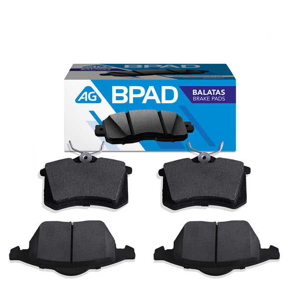 Balatas AG Bpad Seat LeÃ³n Cupra 2001-2006 Delanteras y Traseras
