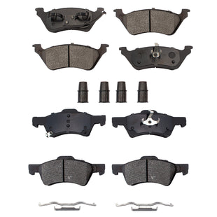 Balatas AG Bpad Dodge Grand Caravan (Sin ABS) 2001-2007 Delanteras y Traseras