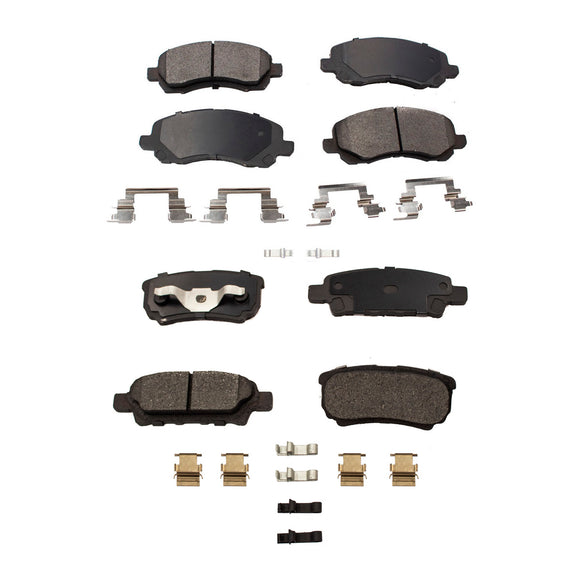 Balatas AG Bpad Dodge Avenger SE 2008-2014 Delanteras y Traseras