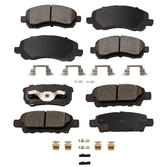 Balatas AG Bpad Jeep Patriot 2007 Delanteras y Traseras