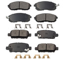 Balatas AG Bpad Renault Safrane (3.5L 6 Cil) 2011-2015 Delanteras y Traseras-1