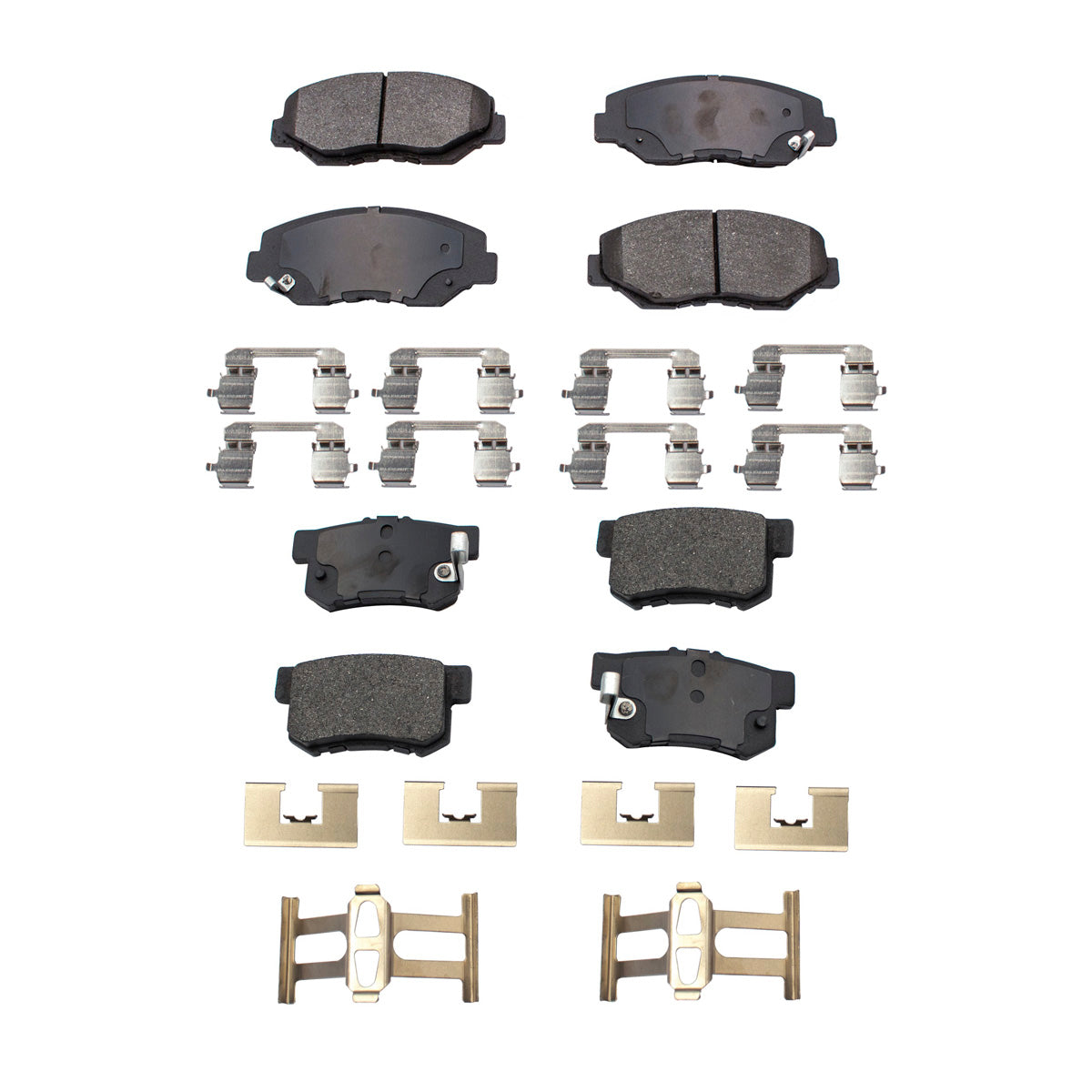 Balatas AgBpad Honda Element 2003-2011 Delanteras y Traseras