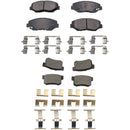 Balatas AG Bpad Acura ILX 2013-2015 Delanteras y Traseras-1