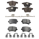 Balatas AG Bpad Audi A6 3.0L 6 Cil 2006 Delanteras y Traseras-1