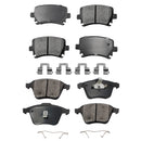 Balatas AG Bpad Volkswagen Passat 3.6L 2006-2007 Delanteras y Traseras-1