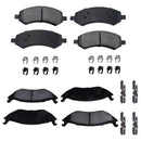 Balatas AG Bpad Dodge Dakota 2005-2012 Delanteras y Traseras-1