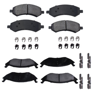 Balatas AG Bpad Dodge Durango 2007-2009 Delanteras y Traseras