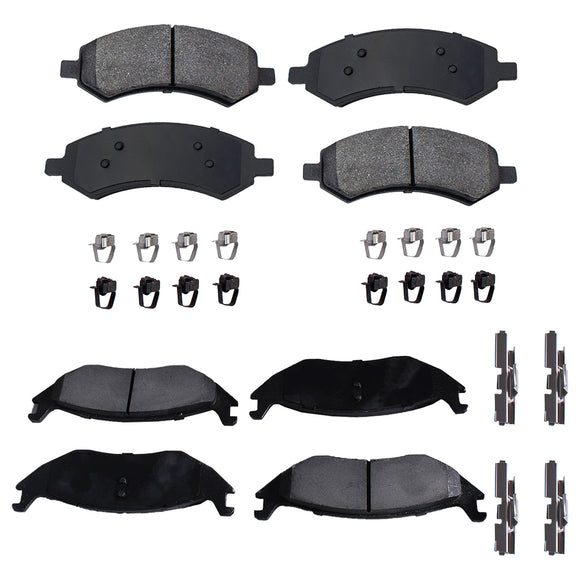 Balatas AG Bpad Dodge Durango 2007-2009 Delanteras y Traseras