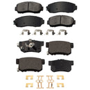 Balatas AG Bpad Acura RDX FWD 2010-2012 Delanteras y Traseras-1