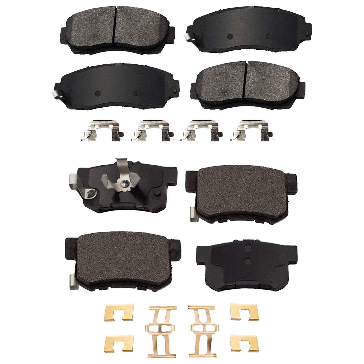 Balatas AgBpad Acura RDX FWD 2010-2012 Delanteras y Traseras