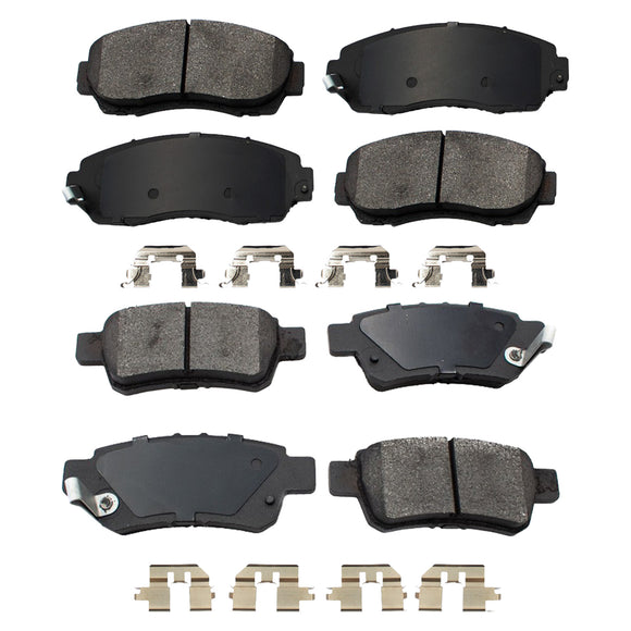 Balatas AG Bpad Honda Odyssey 2005-2010 Delanteras y Traseras