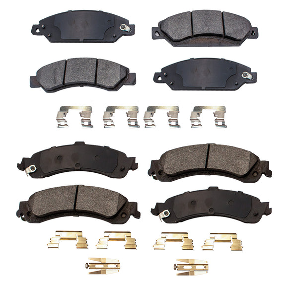 Balatas AG Bpad Chevrolet Cheyenne 2005-2007 Delanteras y Traseras