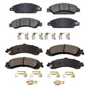 Balatas AG Bpad Chevrolet Cheyenne 2005-2007 Delanteras y Traseras-1