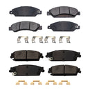 Balatas AG Bpad Chevrolet Cheyenne Cabina Ext. 2008-2009 Del / Tras-1