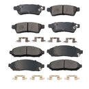 Balatas AG Bpad Nissan Frontier SE 2009 Delanteras/Traseras-1