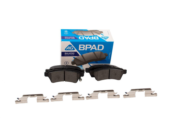 Balatas AG Bpad Nissan Frontier PRO-4X Mex 2017-2018 Traseras