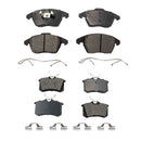 Balatas AG Bpad Seat Ibiza Reference (Con sensor) 2009-2017 Delanteras y Traseras-4