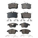 Balatas AG Bpad Seat Ibiza Reference (Con sensor) 2009-2017 Delanteras y Traseras-1