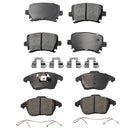 Balatas AG Bpad Audi A1 2011-2016 Delanteras y Traseras (Sin Sensor)-1