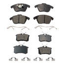 Balatas AG Bpad Volkswagen Golf Latinoamerica 2007 Del/Tras (Sin Sensor)-1