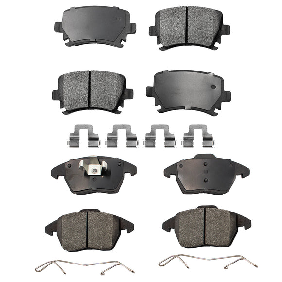 Balatas AG Bpad Volkswagen Sportwagen (Con sensor) 2010-2014 Delanteras y Traseras