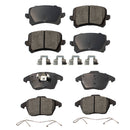 Balatas AG Bpad Volkswagen CC 2013-2017 Delanteras/Traseras (Sin Sensor)-1