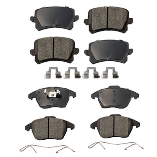 Balatas AG Bpad Volkswagen CC 2013-2017 Delanteras/Traseras (Sin Sensor)