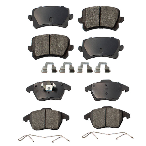 Balatas AG Bpad Volkswagen CC 2013-2017 Delanteras/Traseras (Sin Sensor)