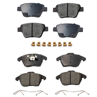 Balatas AG Bpad Volkswagen Bora 2010- Delanteras y Traseras (Sin Sensor)