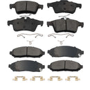 Balatas AG Bpad Volvo V50 2005-2007 Delanteras y Traseras-1