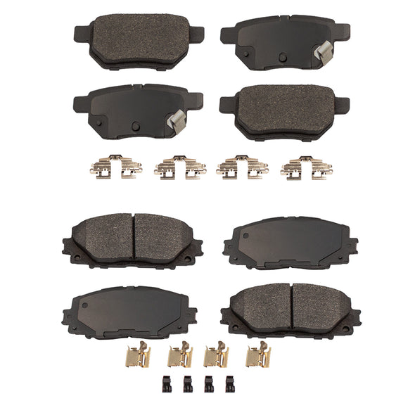 Balatas AG Bpad Toyota Yaris 2018 Delanteras y Traseras