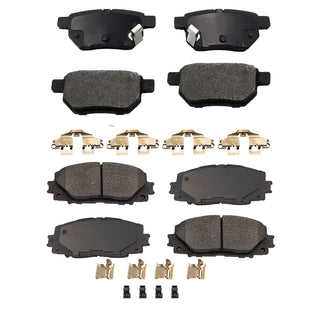 Balatas AG Bpad Toyota Prius 2010-2018 Delanteras y Traseras