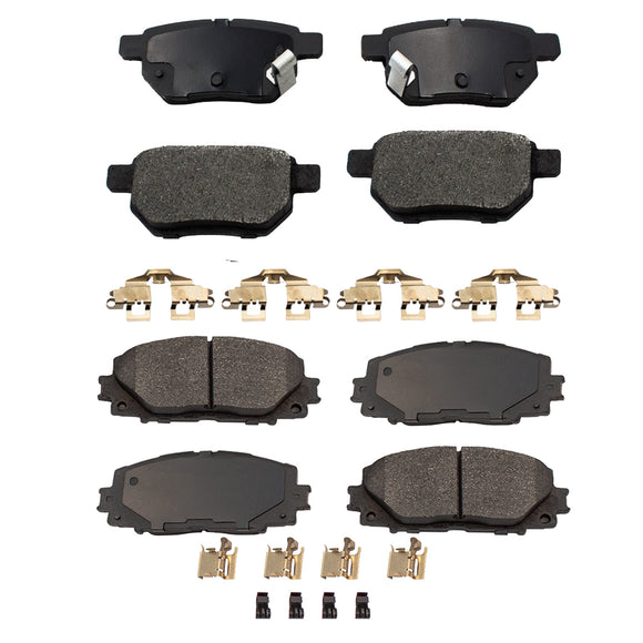 Balatas AG Bpad Toyota Prius 2010-2018 Delanteras y Traseras