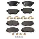 Balatas AG Bpad Toyota Prius 2010-2018 Delanteras y Traseras-1