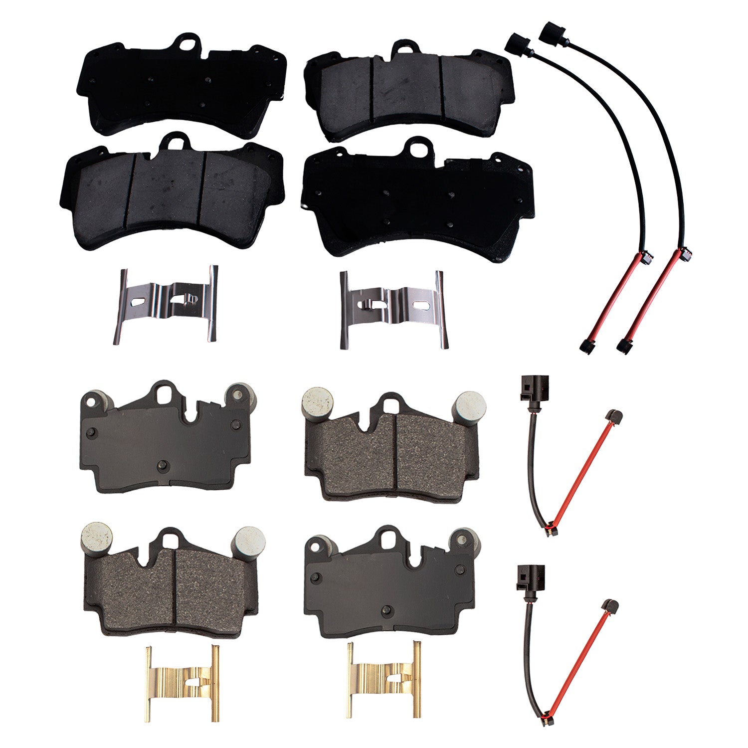 Balatas Ag Bpad Audi Q7 (Con sensor) 2007-2015 Delanteras y Traseras