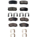 Balatas AG Bpad Chevrolet Equinox 2007-2008 Delanteras y Traseras-1