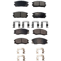 Balatas Ag Bpad Chevrolet Equinox 2007-2008 Delanteras y Traseras