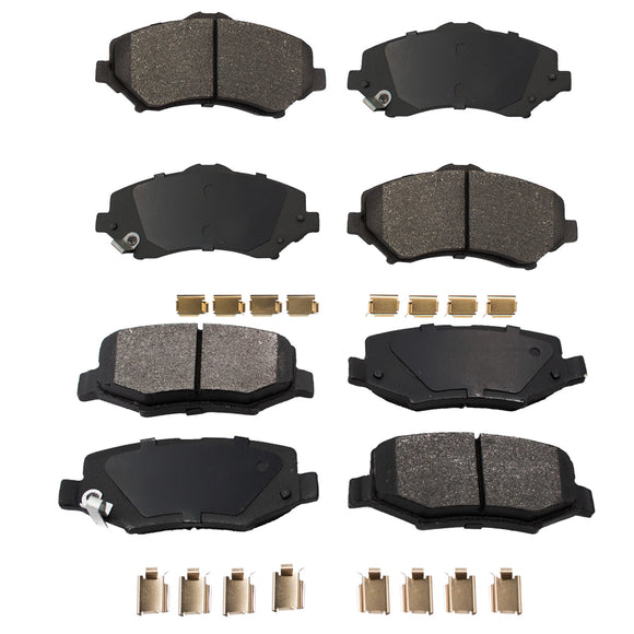 Balatas AG Bpad Jeep Liberty 2008-2012 Delanteras y Traseras