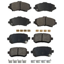 Balatas AG Bpad Volkswagen Routan 2009-2010 Delanteras y Traseras-1