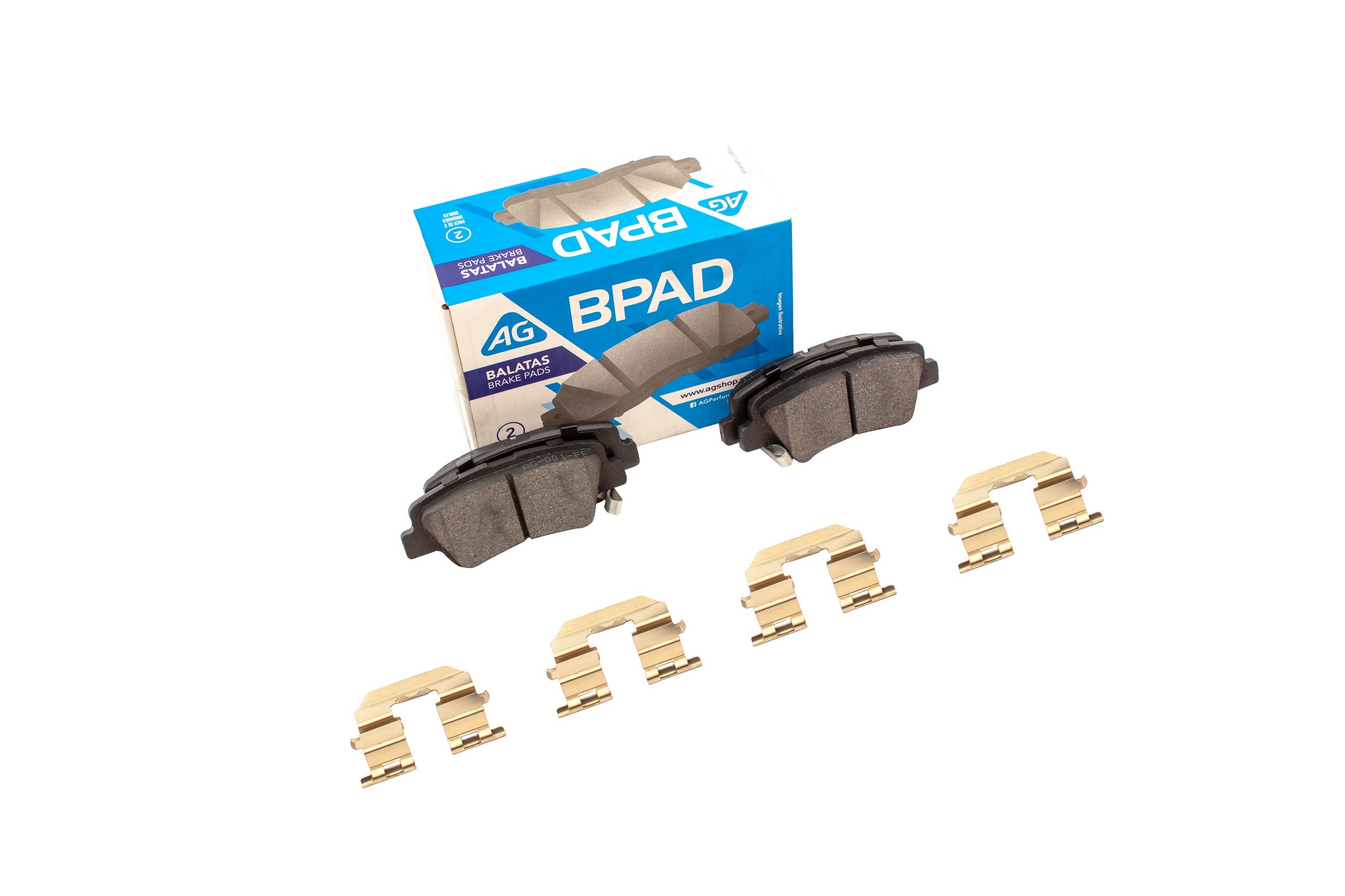 Balatas Ag Bpad Dodge Attitude 2012-2018 Traseras