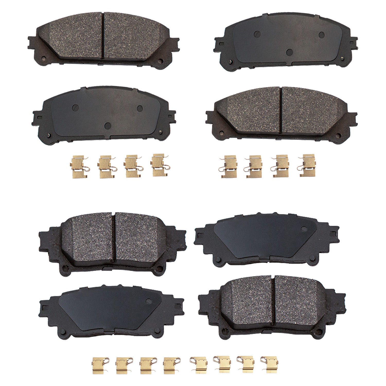 Balatas Ag Bpad Toyota Sienna 2011-2018 Delanteras/Traseras