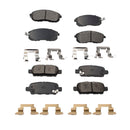 Balatas AG Bpad Renault Koleos 2009-2016 Delanteras/Traseras-1