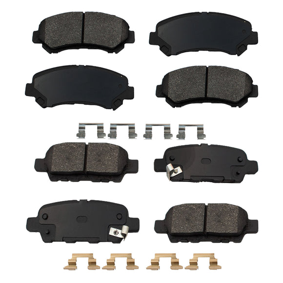 Balatas AG Bpad Dodge Nitro 2007-2011 Delanteras y Traseras