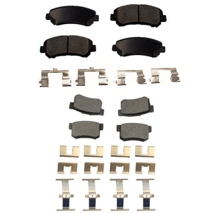 Balatas AG Bpad Suzuki Kizashi 2010-2015 Delanteras y Traseras