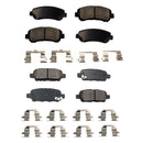 Balatas AG Bpad Nissan X Trail 2008-2014 Delanteras y Traseras-1