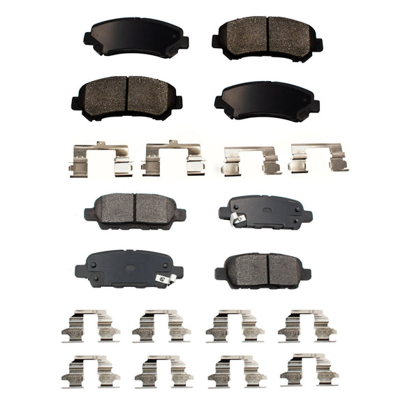 Balatas AG Bpad Nissan X Trail 2008-2014 Delanteras y Traseras