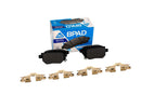 Balatas AG Bpad Baic X25, Perforado 2017-2020 Traseras-1