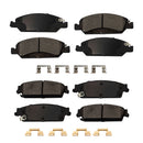 Balatas AG Bpad Chevrolet Silverado 1500 2008-2018 Delan y Traseras-1