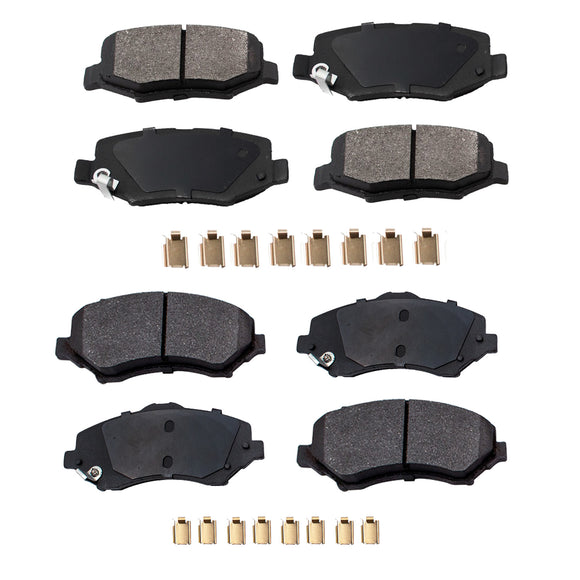 Balatas AG Bpad Jeep Wrangler 2011-2017 Delanteras/Traseras