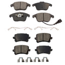 Balatas AG Bpad Audi Q3 2014-2015 Delanteras y Traseras-1